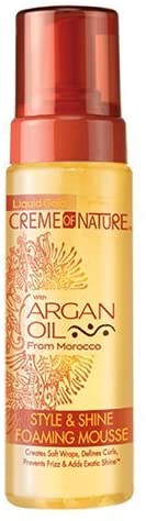 Creme of Nature Liquid Gold Style & Shine Foaming Mousse