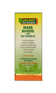 Organic Hair Energiser Hair Booster with Pro Vitamin-B5