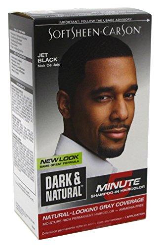 Soft Sheen Carson Dark & Natural 5 Minute Shampoo-in Hair Colour (Jet Black)