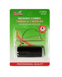 Eden Weaving Combo  Black Thread & 3 Needles