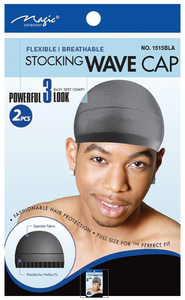 Magic collection Stocking Wave Cap (Black)