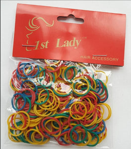 Coloured Rubber Bands