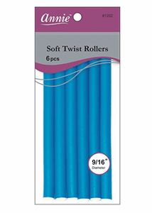 Soft Twist Rollers 6pcs