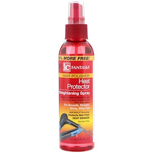 IC Fantasia Hair Polisher Heat Protector Straightening Spray