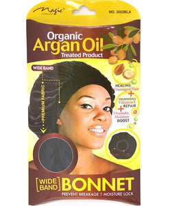Magic Organic Argan Oil Bonnet (Wide Band)